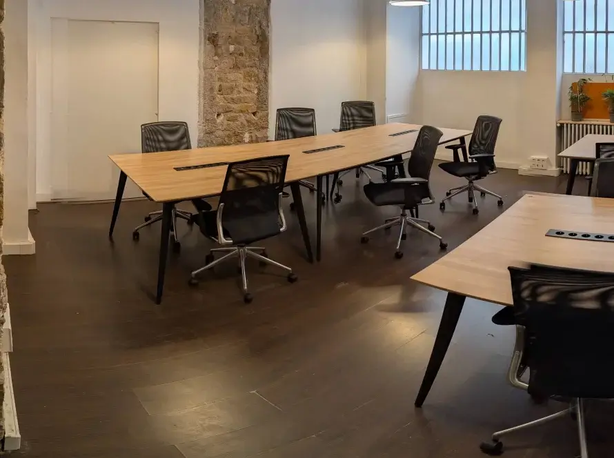 Salle de réunion Confluence - Come'N'Work Lyon